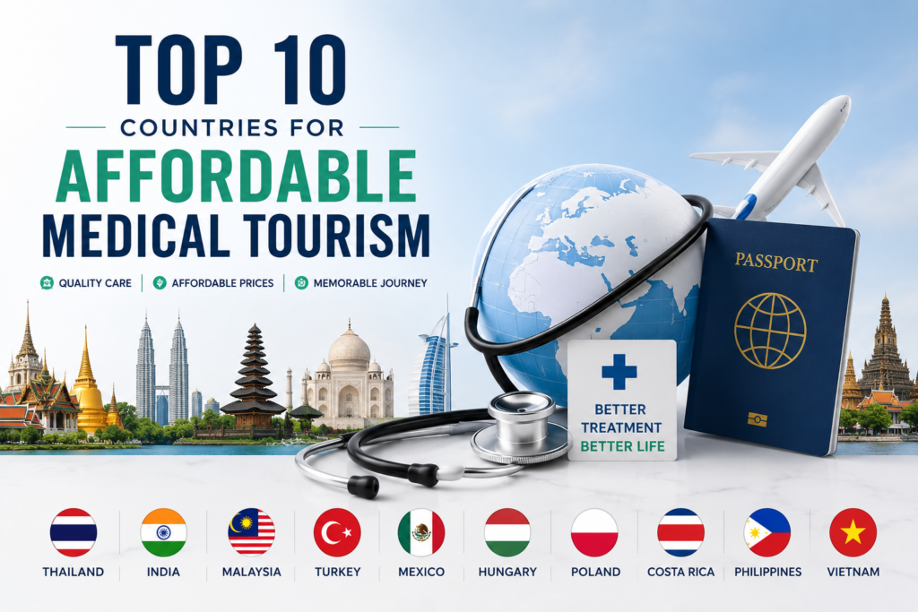 Top 10 Countries For Affordable Medical Tourism